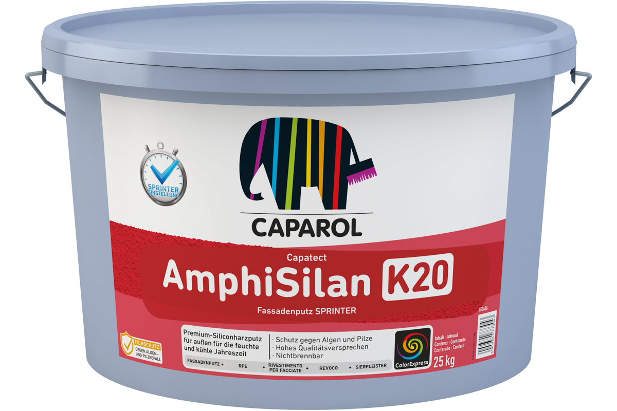 Capamix AmphiS.Fass-putz Grundpr.25,0 kg Winter/Sprinter K 30 Farbton HBW 70-100